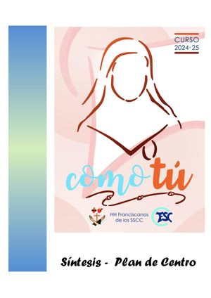 Sintesis De Plan De Centro 2024 25 Padres ÚLtimo