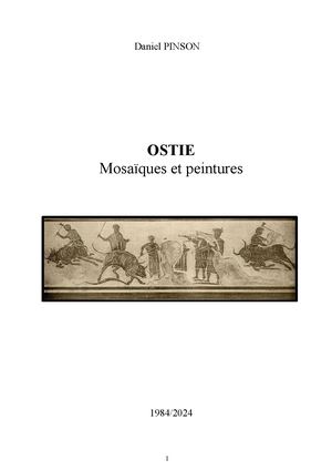 Ostie, Mosaïques et Peintures