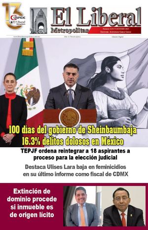Liberalm 9-10 Enero 2025 Número 1233 Okok
