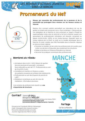 Fiches réseaux jeunesse Manche