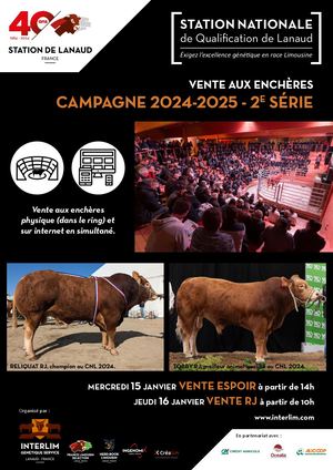 Catalogue des ventes 2e série - campagne 2024/2025
