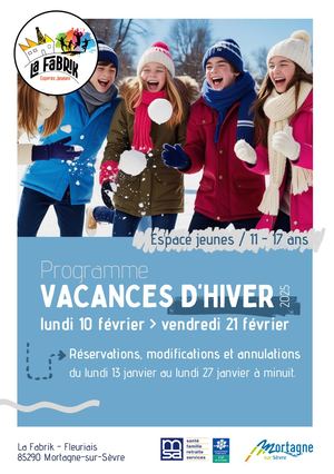 La Fabrik Vacances D'hiver 2025 2