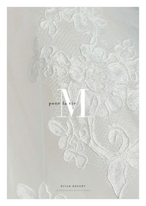 Brochure Mariage Evian Resort