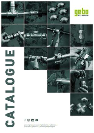 Catalogue 2025 Gebo France