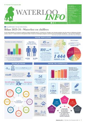 Waterloo Info des 15 et 16-01-25 (N°1743)