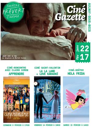 Ciné Gazette du 22 janvier 2025 au 17 février 2025