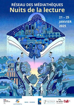 Nuits de la lecture 21-25 janvier 2025