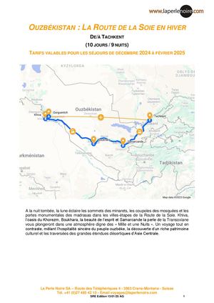 La Route De La Soie En Hiver