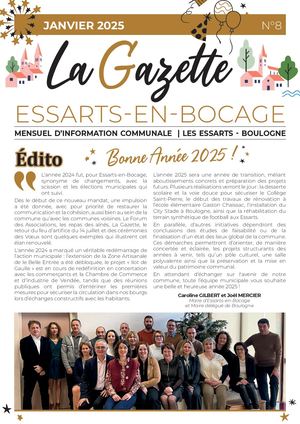 LA GAZETTE JANVIER 2025