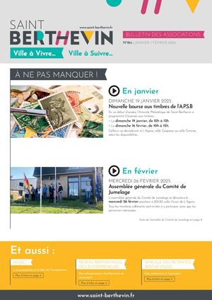 BULLETIN DES ASSOS n°184 - Janvier / Février 2025