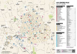 Aix-en-Provence - Centre ville & points d’intérêt