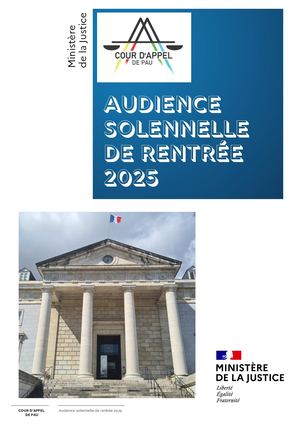 Plaquette Audience De Rentrée 2025