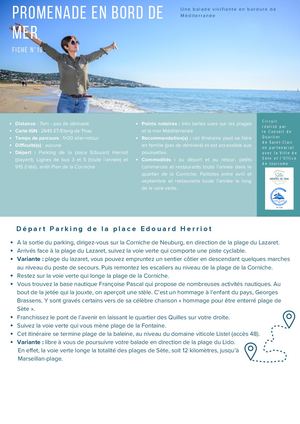 ITINÉRAIRE N°10 - PROMENADE EN BORD DE MER