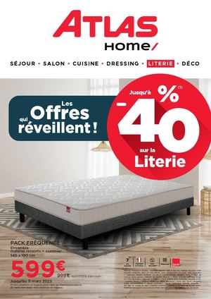 Atlas Home - Opération Literie - 2025