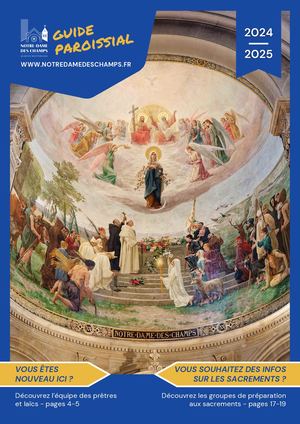 Guide paroissial 2024 Notre Dame Des Champs, Paris