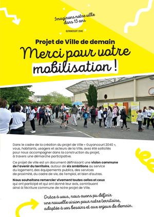 Restitution projet de Ville Guyancourt 2040