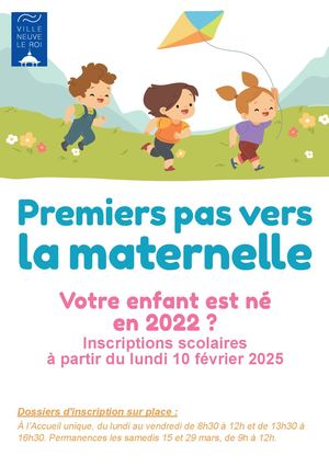 Premiers pas vers la maternelle 2025