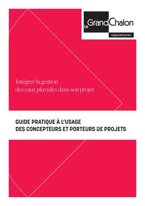 Gestion des eaux pluviales - Guide pratique