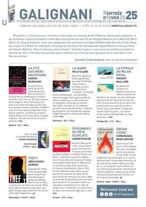 Journal de la rentrée d'hiver 2025