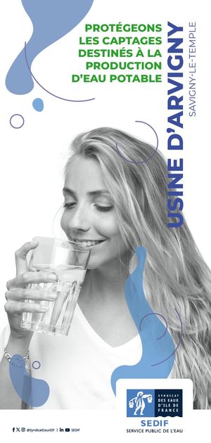 Protection des captages usine à puits d'Arvigny (Savigny-le-Temple)
