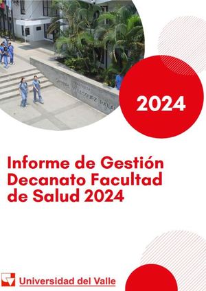 Informe Plan De Gestión Decanato 2024