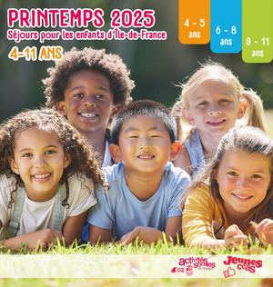 Catalogue Séjours Jeunes Idf Printemps 2025