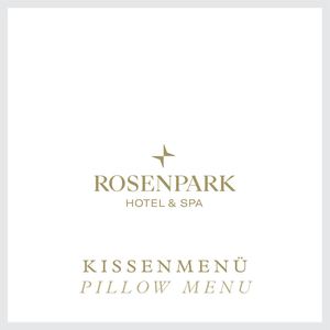 Kissenmenü VILA VITA Rosenpark