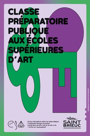 EBA - Présentation Classe Préparatoire