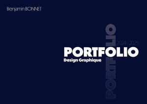 Book Benjamin Bonnet DESIGN GRAPHIQUE