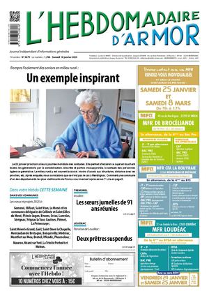 L'Hebdomadaire d'Armor n°3679 du samedi 18 janvier 2025