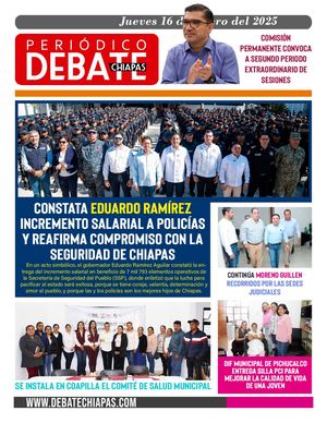Debate Chiapas Jueves 16 De Enero Del 2025