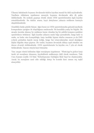 Boşanma Davalarında Telefon Kayıtlarının Delil Olması