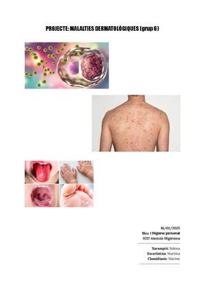 Malalties Dermatològiques 217bd Selena, Martina I Nisrine (2)