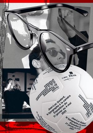 Catalogue de l'exposition "Jean-Luc Godard, le typographe à la caméra"