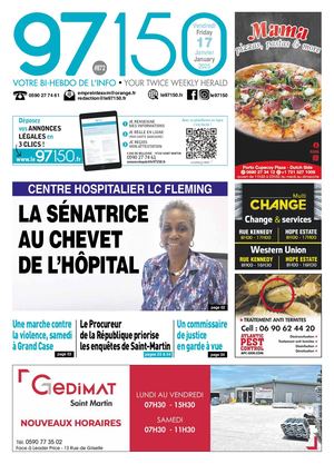 Journal le 97150 - Edition du vendredi 17 janvier 2025 - N°872