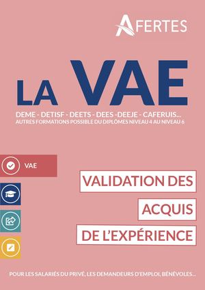 Brochure VAE 2024