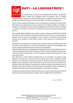 Cp Cgtspectacle Dati La Liquidatrice