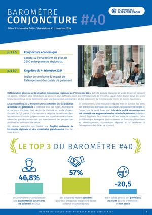 Baromètre N°40 & impact retards de paiement