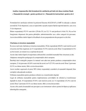 Evaluare Formular De Satisfactie Manuale