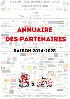 Annuaire 2025 2026 Des Partenaires du RCSR BUSINESS CLUB