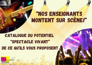 Catalogue Du Potentiel “Spectacle Vivant" Incluant Des Membres De L’equipe Pedagogique
