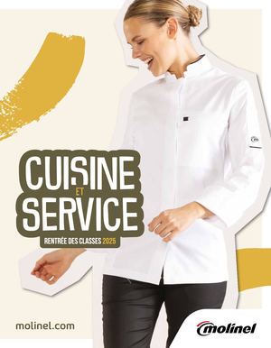 Catalogue Rentrée Cuisine & Service 2025 Molinel