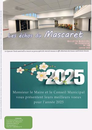 Mascaret N° 108 JANVIER 2025