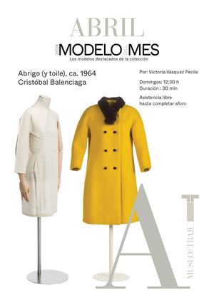 Abrigo (y toile), Balenciaga, ca. 1964