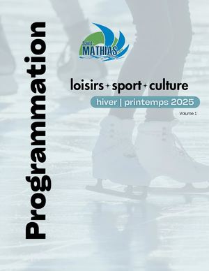 PROGRAMMATION LOISIRS, SPORT et CULTURE | HIVER-PRINTEMPS 2025