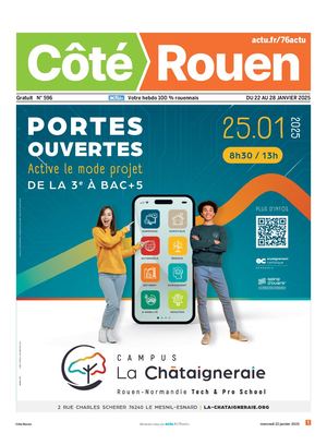 Côté Rouen N° 596 Du 22 Au 28 Janvier 2025