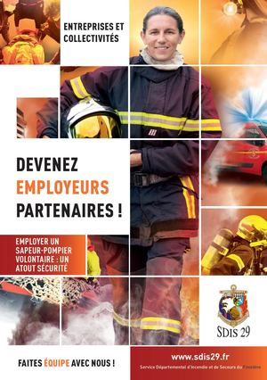 Flyer Devenez employeurs partenaires - SPV -SDIS 29