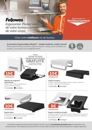 Calaméo - Fellowes Modalités Ergonomie 01 01 Au 31 03 2025