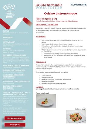 Cuisine Bistronomique