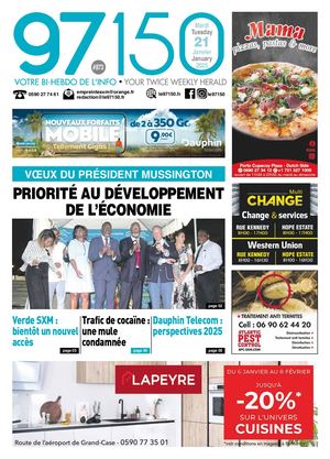 Journal le 97150 - Edition du mardi 21 janvier 2025 - N°873